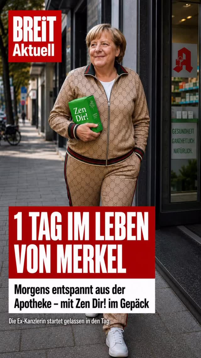 Angie war schon immer Vorbild 🥦