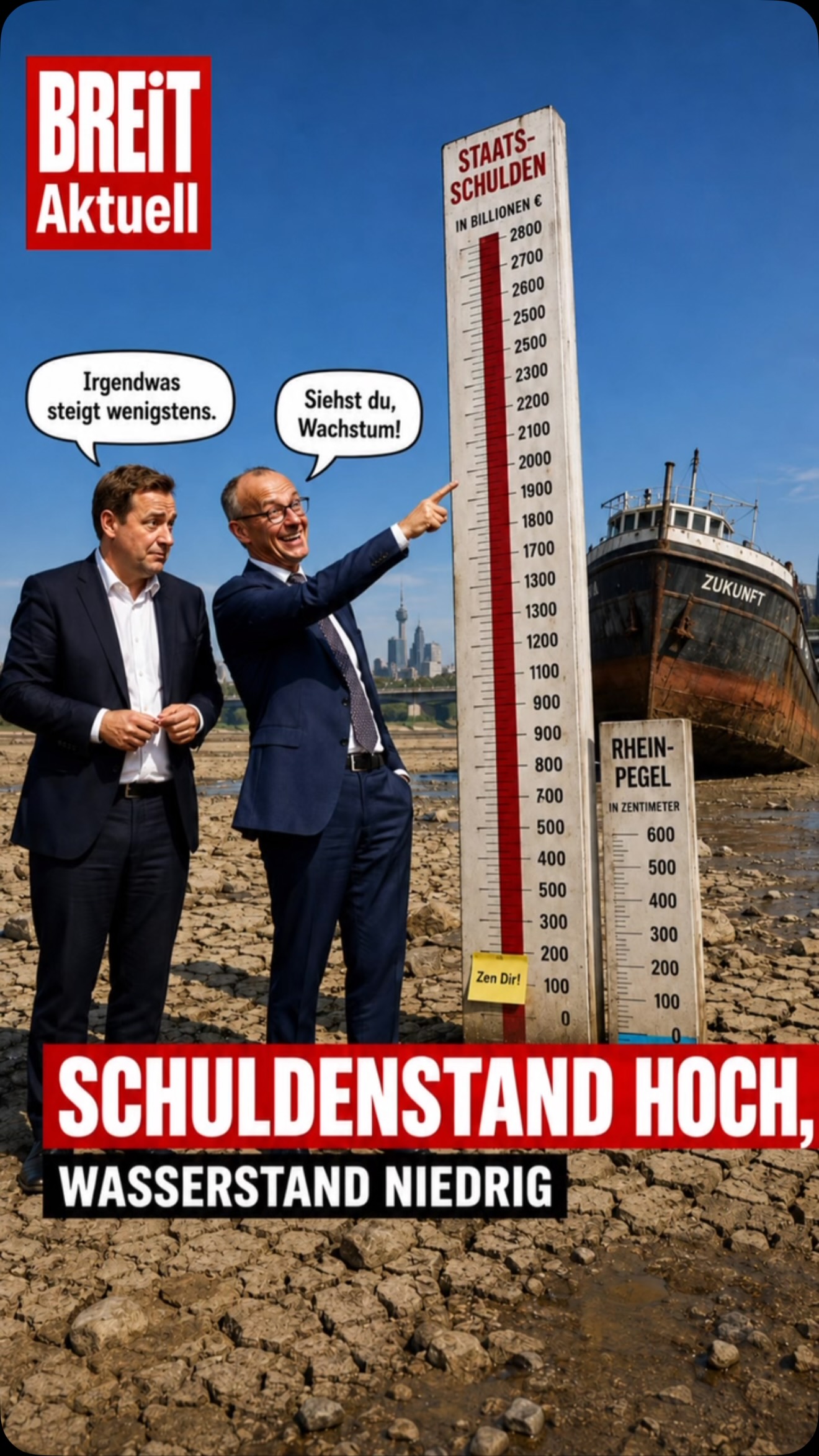 Aber sonst läuft es doch super 😌🥦