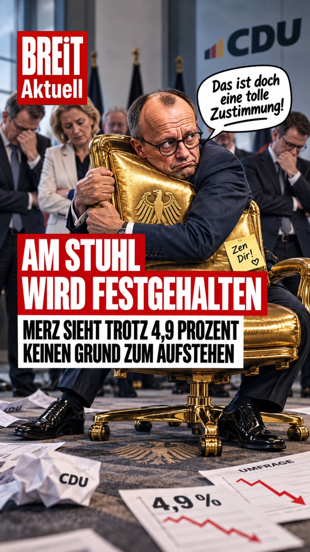 Steh auf, wenn du am Boden bist 🥦
