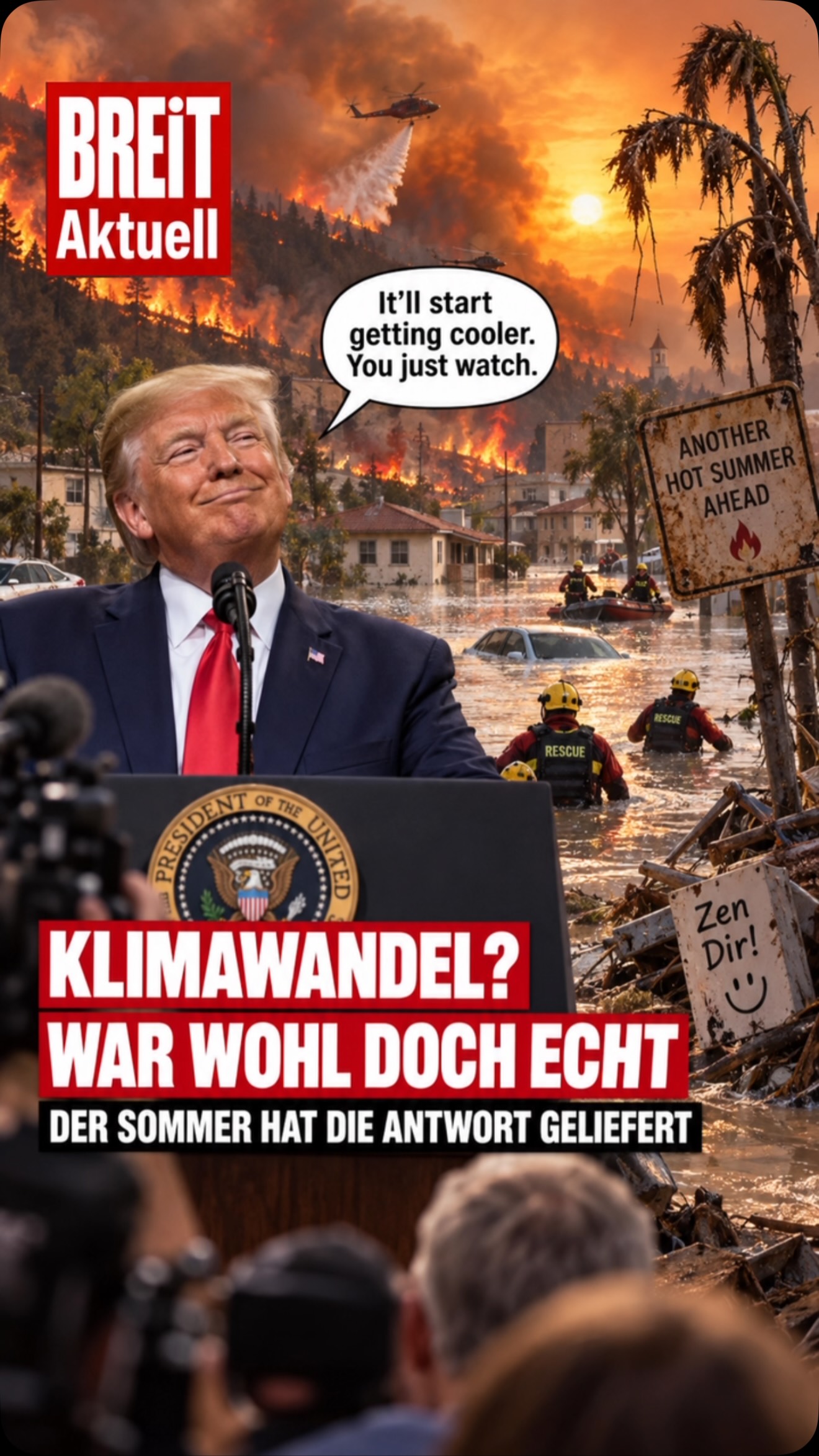 Das einzige, was brennen sollte, ist der 🥦