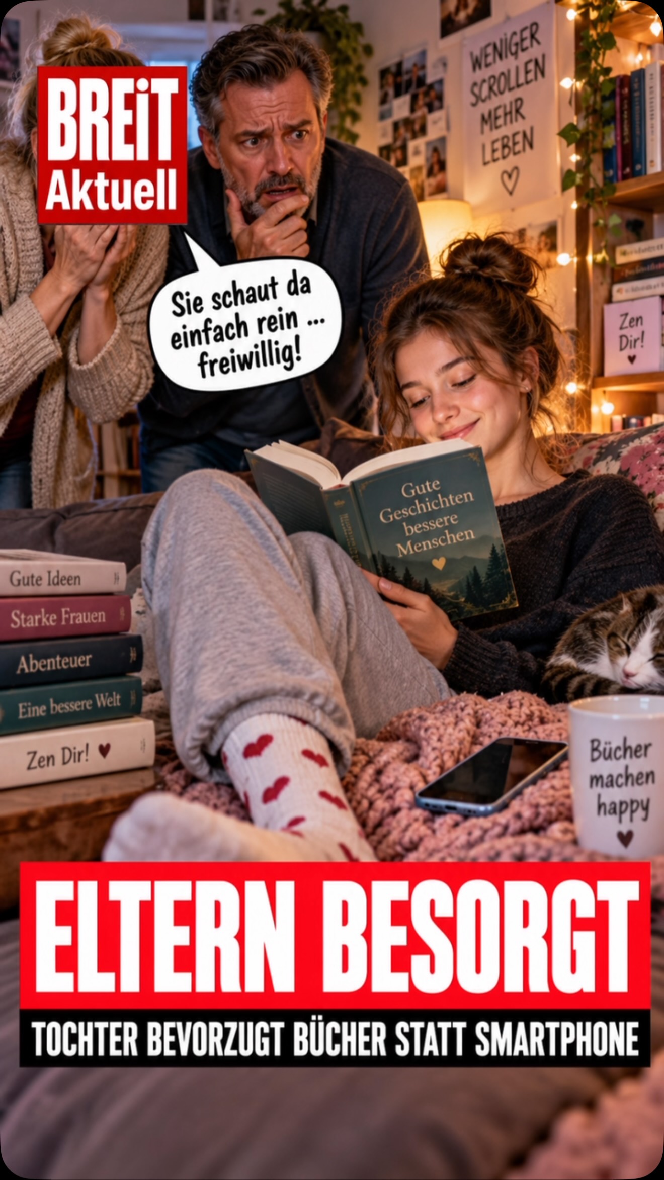 Junge Menschen lesen! Wir wussten es schon immer.