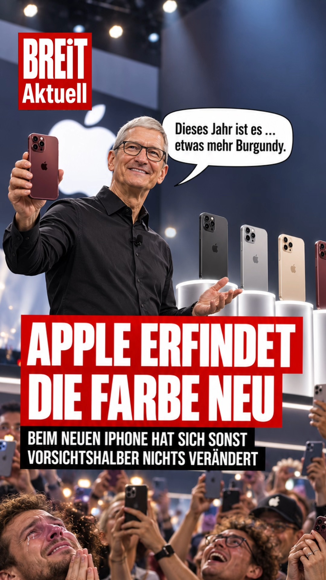 Wäre es wenigstens grün! 🥦😭