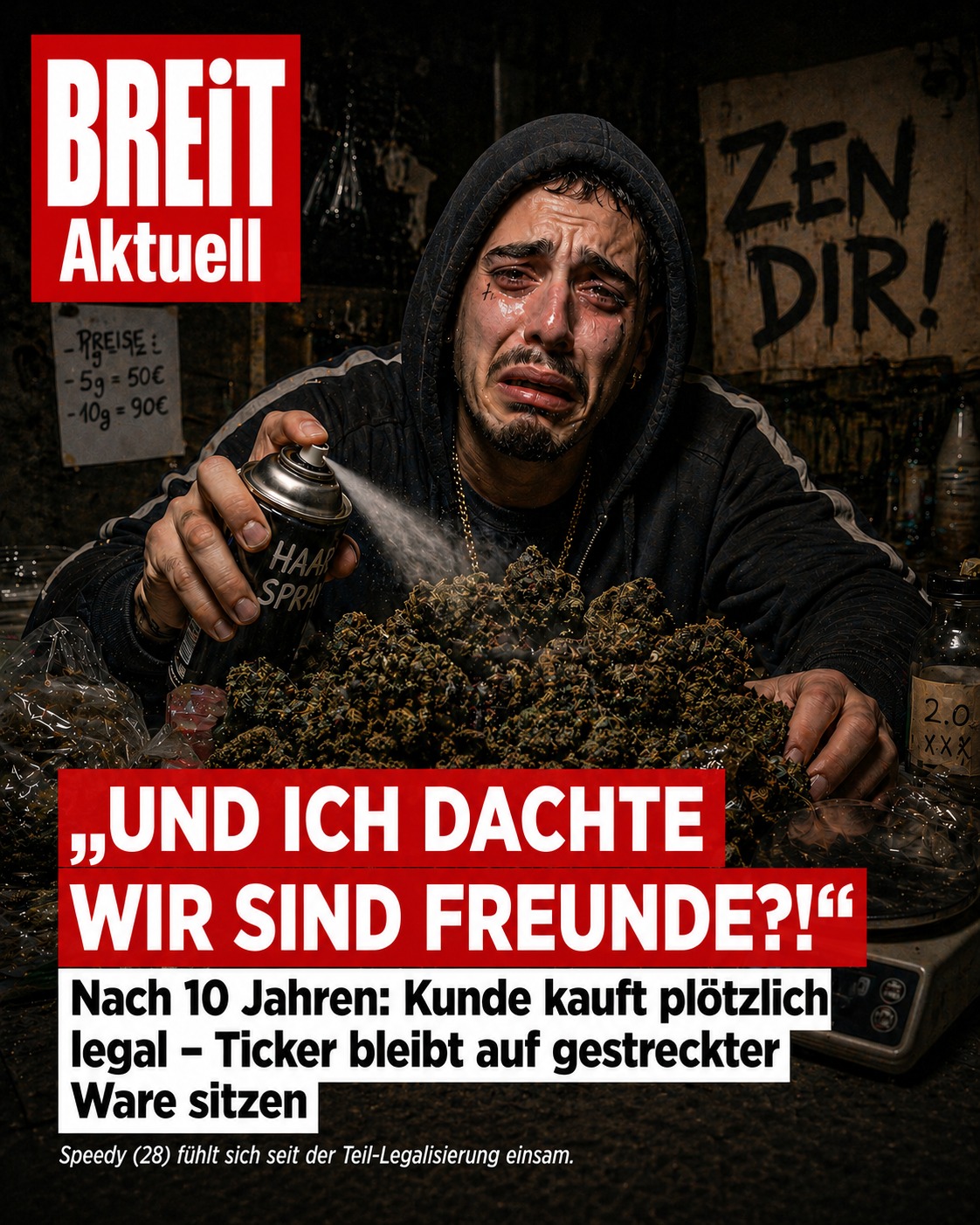 Haarspray Ticker: Traurig aber wahr …